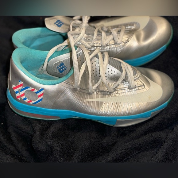 Nike KD 6 BARBER Unisex Kids Youth Size 7Y Kevin Durant - Picture 7 of 16